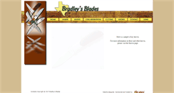 Desktop Screenshot of bradleysblades.com
